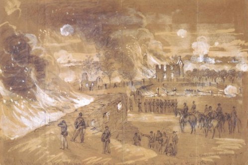 Gaines' Mill Nightfall