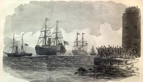 Steamship Fleet of Union Soliders